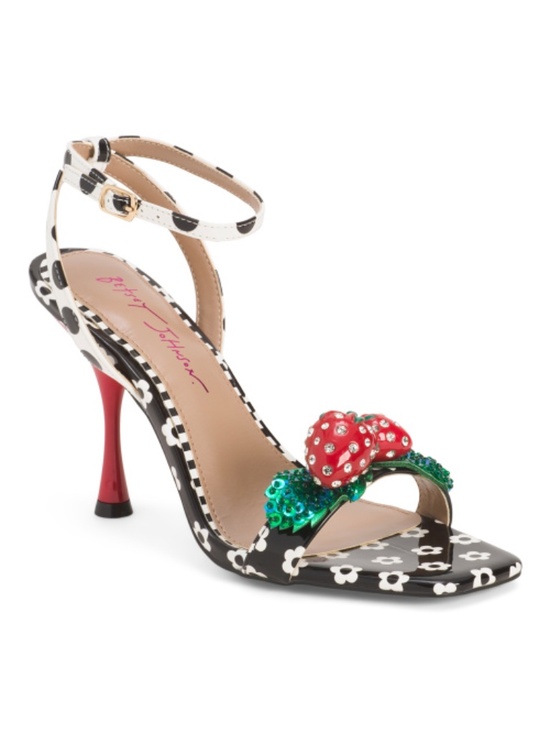 Betsey Johnson Shoes - BETSEY JOHNSON Addison Heeled Sandals